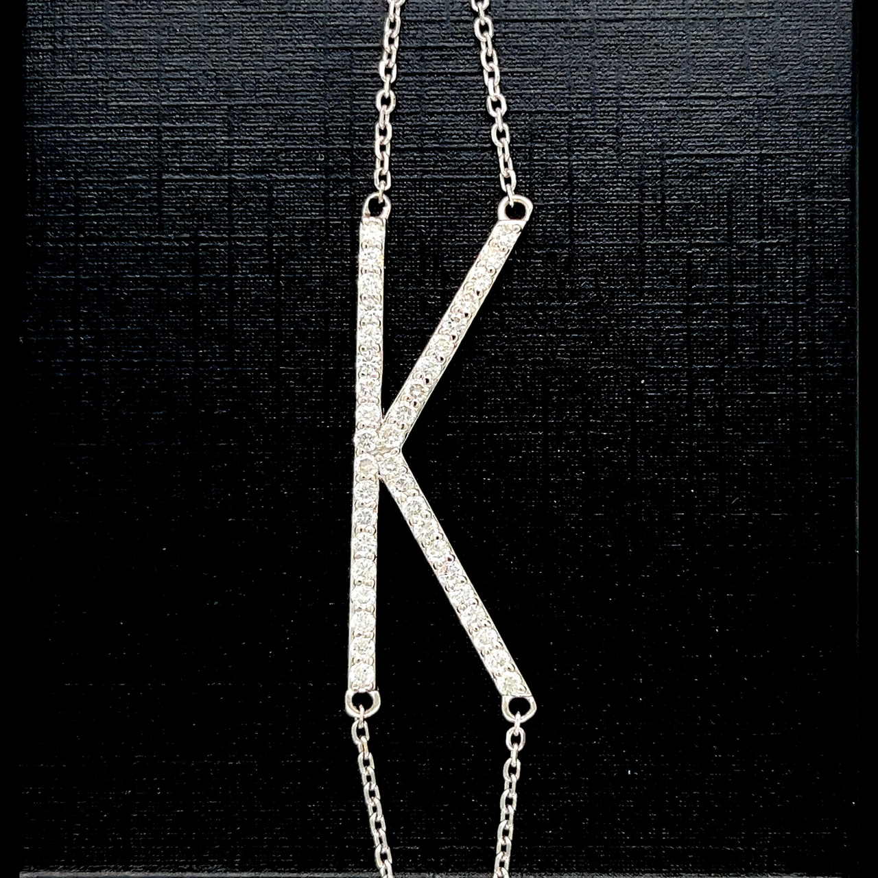 Diamond Initial Bracelet F+ VS1+