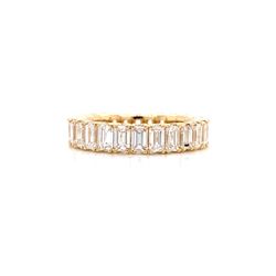 Emerald Cut Diamond Eternity Band