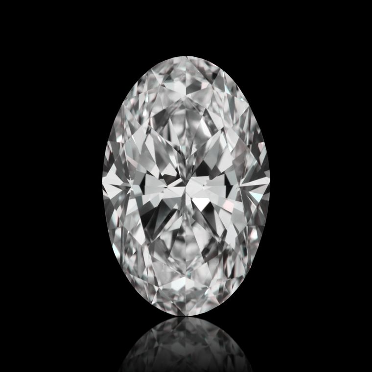 Oval 1.01ct K VVS2