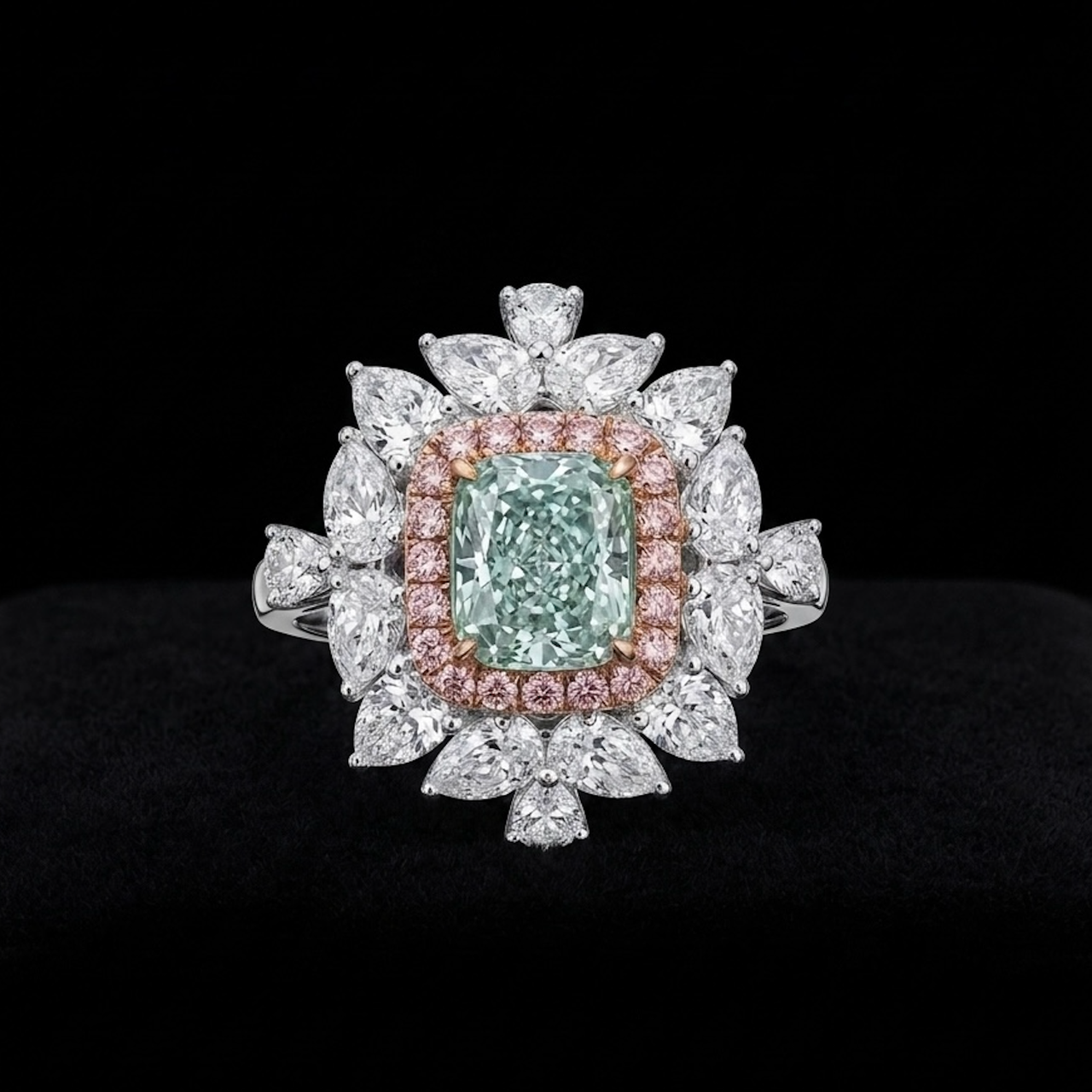 Important Blue Diamond Ring 
