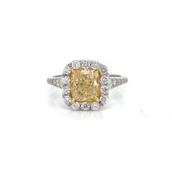 Fancy Yellow Diamond Ring
