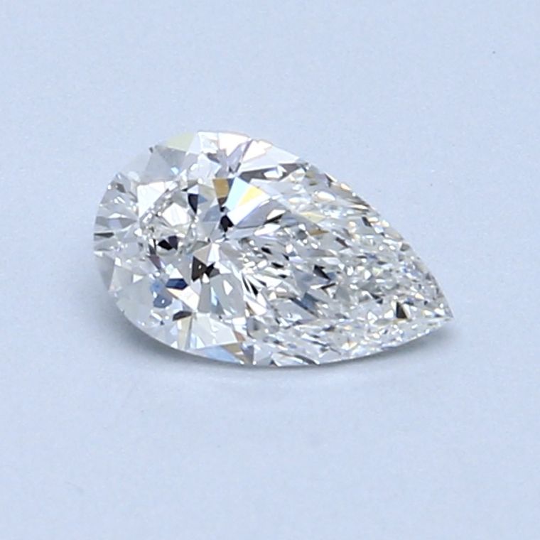Pear 0.53ct F VS2