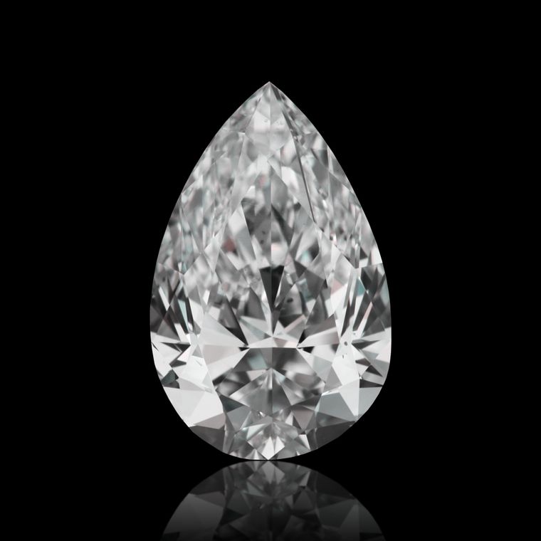 Pear 1.01ct D VS2