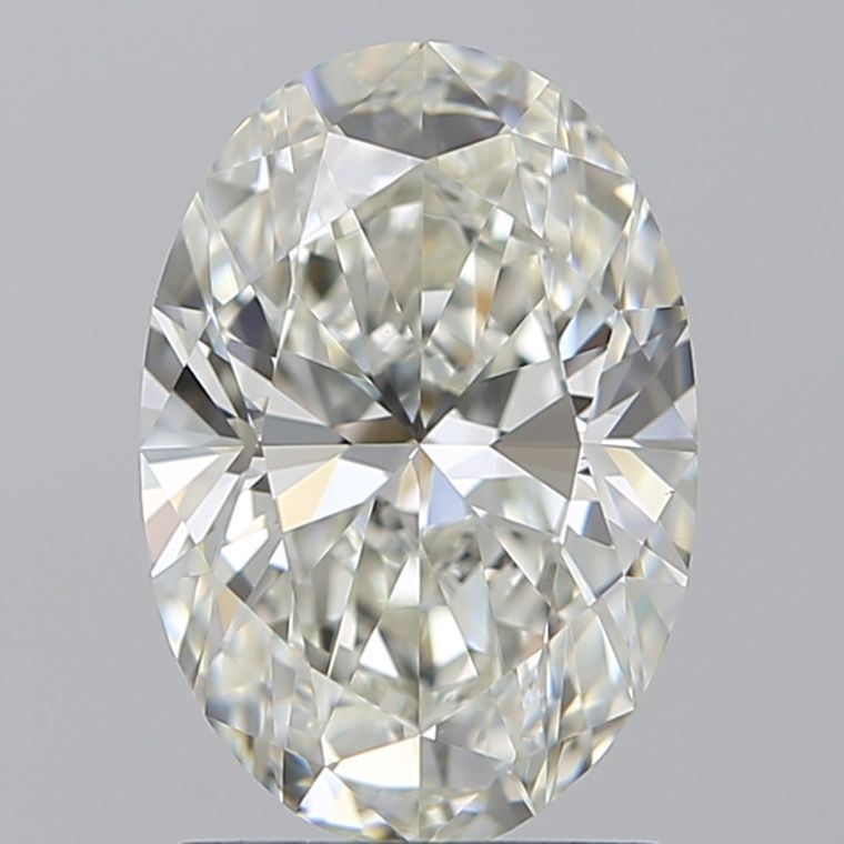 Oval 1.81ct J VVS1