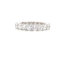 Round Diamond Eternity Band