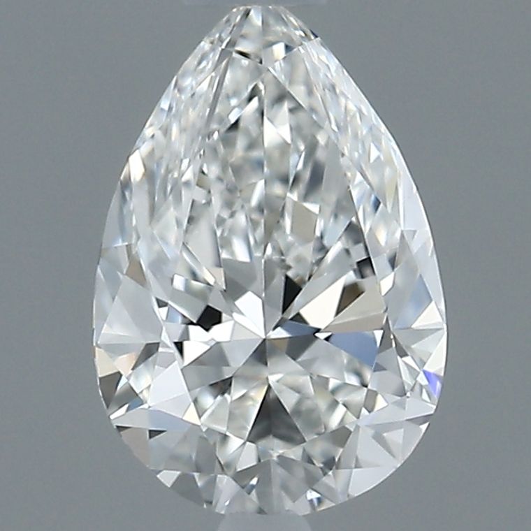 Pear 0.54ct F VVS1