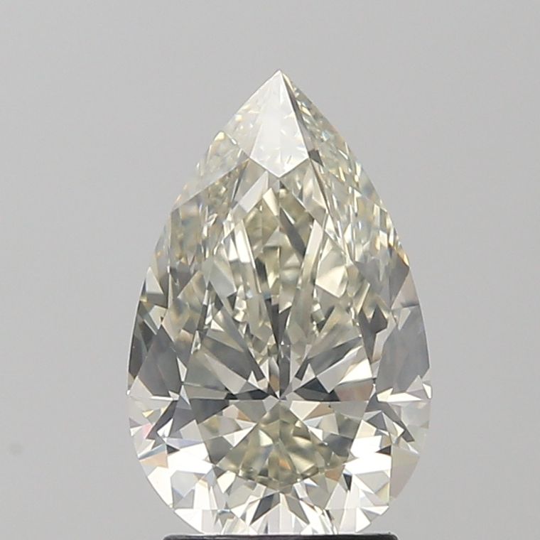 Pear 2.60ct K SI1