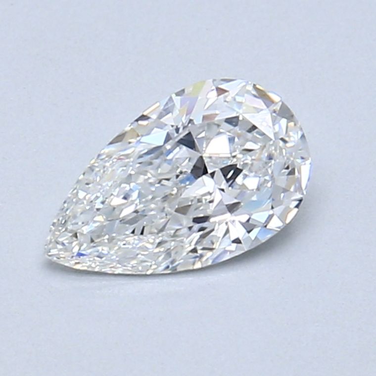 Pear 0.50ct F SI1