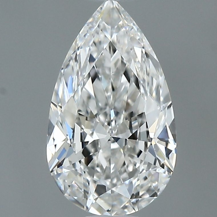 Pear 0.70ct E VS1