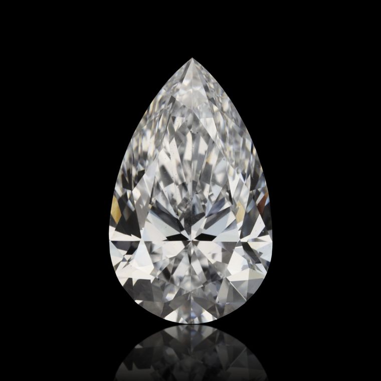 Pear 0.50ct D VS1