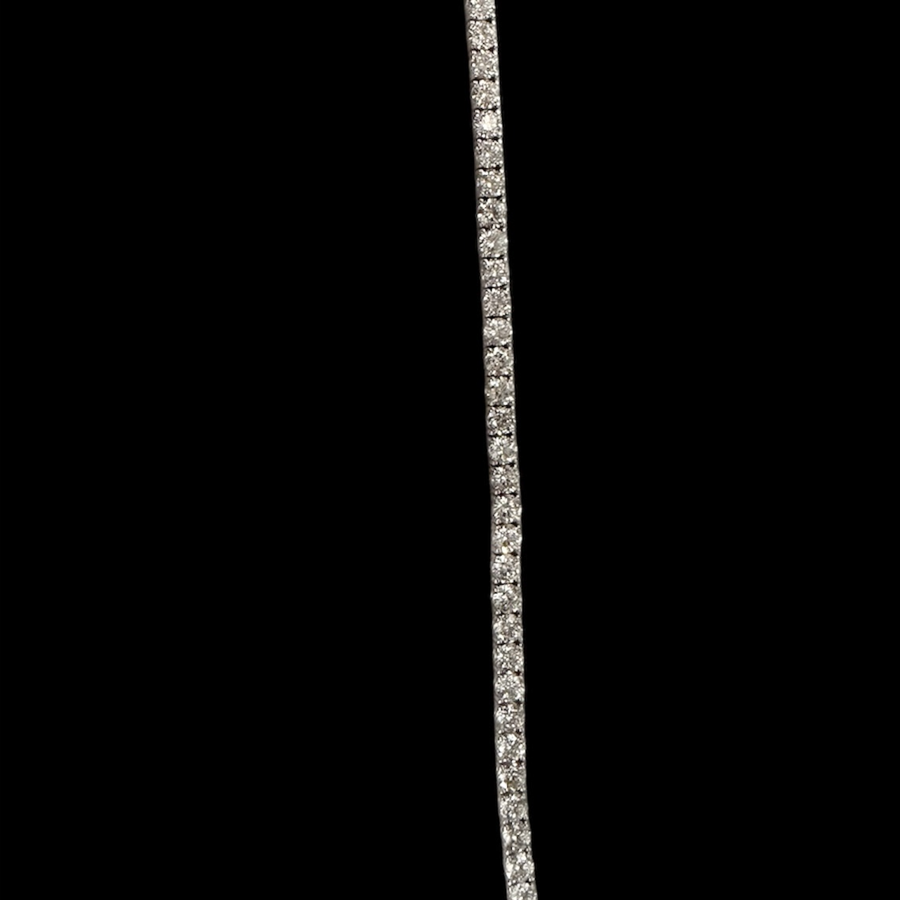 TNCWB-154 - 14.65 Carat Diamond Round Bracelet 14KWG 12.23 GRAMS