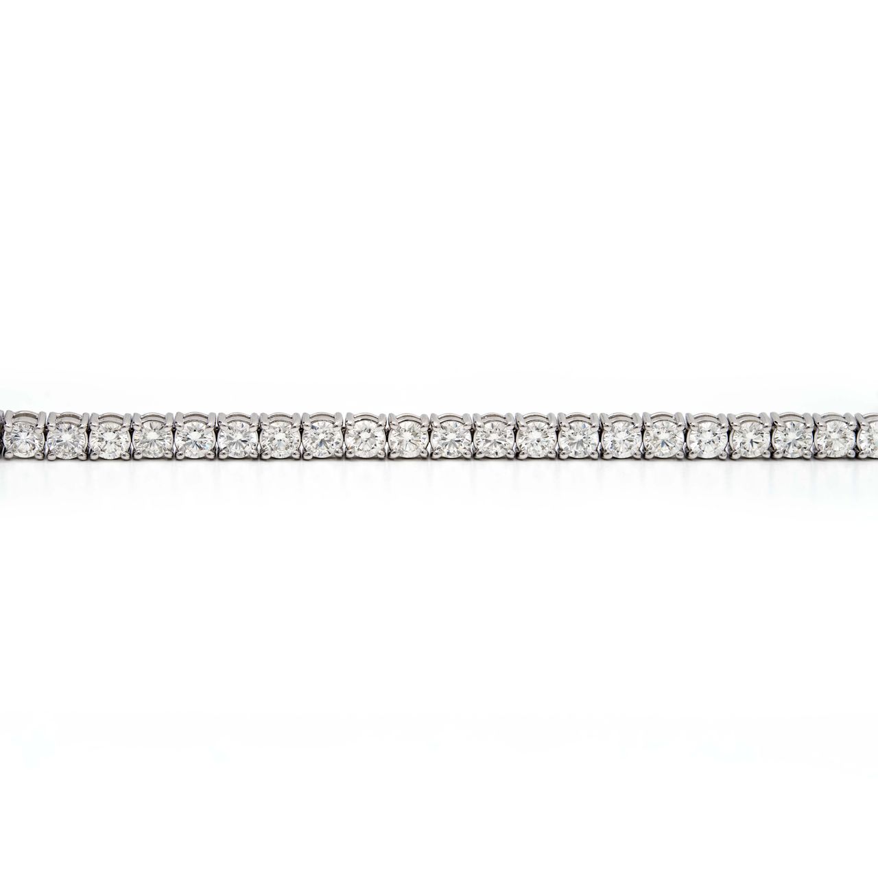 10 ct 14K White Gold Tennis Bracelet