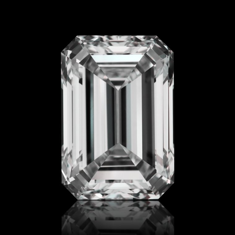 Emerald 1.01ct F VS2