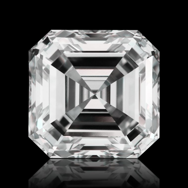 Asscher 1.00ct H VVS2