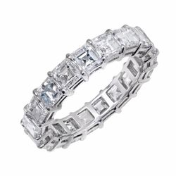 Asscher Cut Diamond Eternity Band