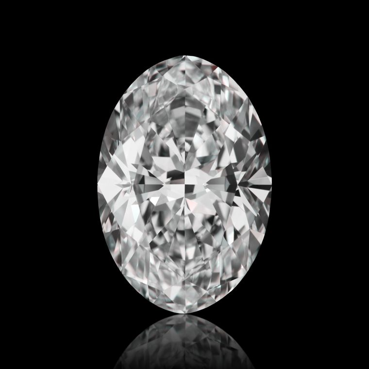 Oval 2.08ct J IF