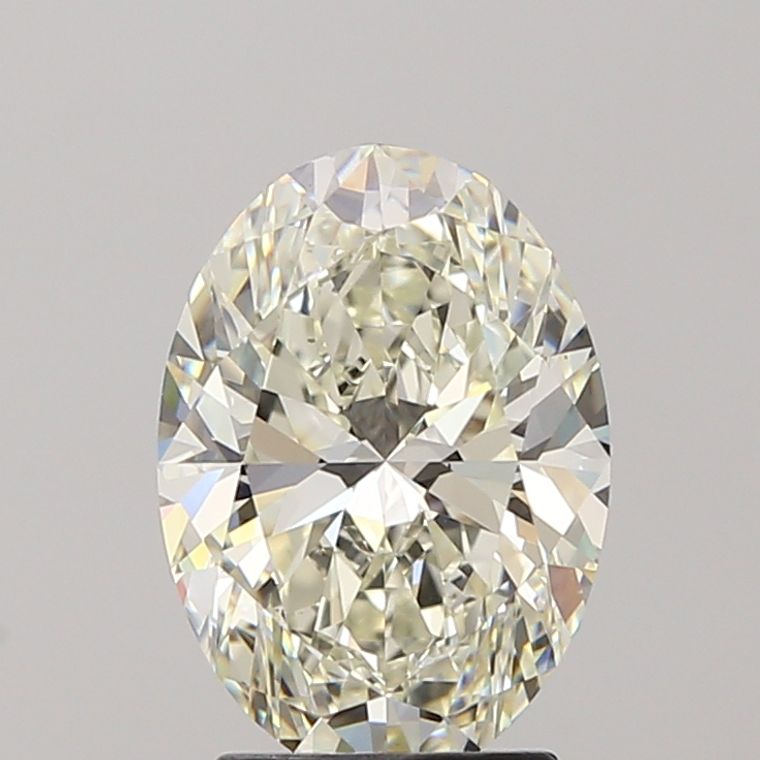 Oval 2.71ct J VVS1