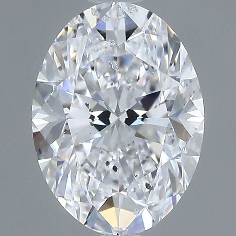 Oval 0.90ct D SI2