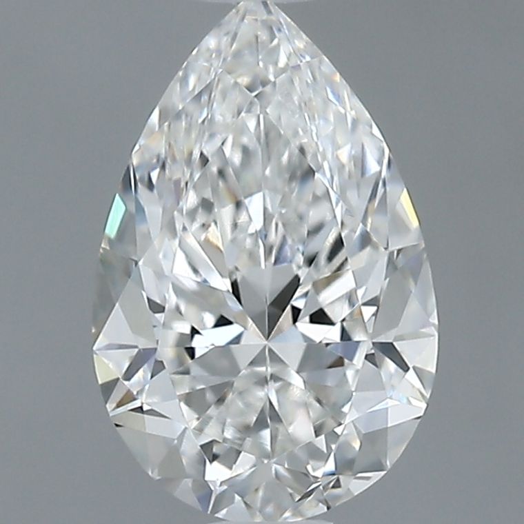 Pear 0.70ct F VVS2