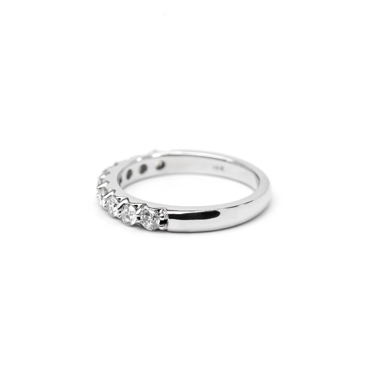 0.5ct Round 1/2 Eternity Band