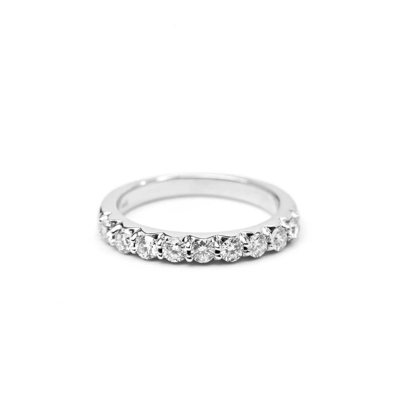 0.5ct Round 1/2 Eternity Band