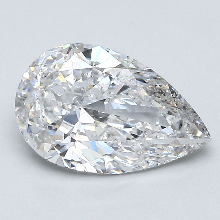 Pear 1.70ct E SI1