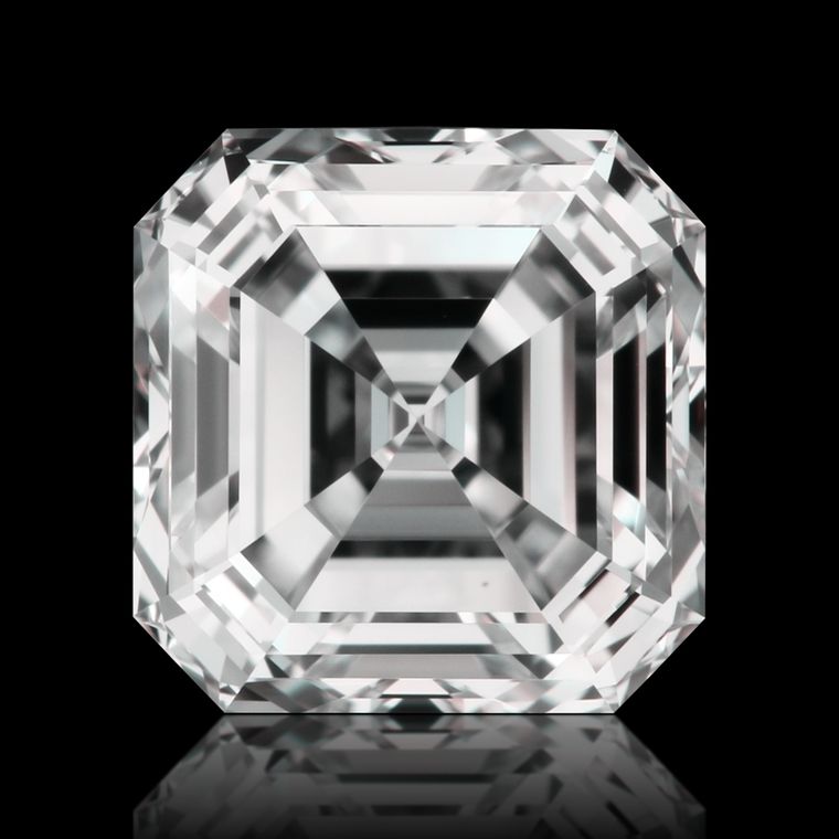 Asscher 1.01ct J VS1