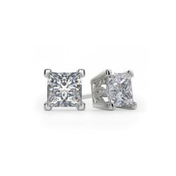 .50ctw Diamond Stud Earring (Princess)