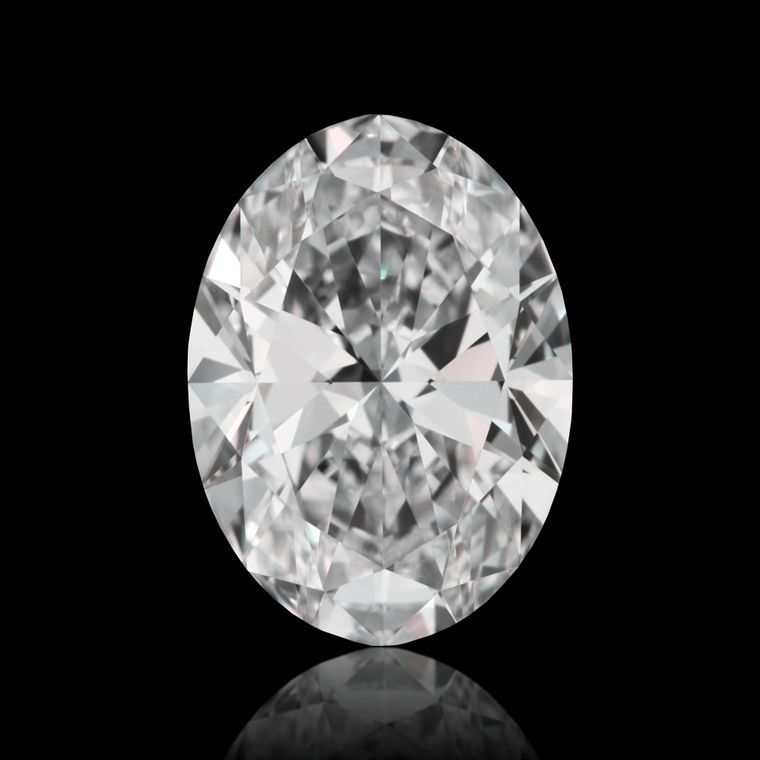 Oval 0.80ct D VS1