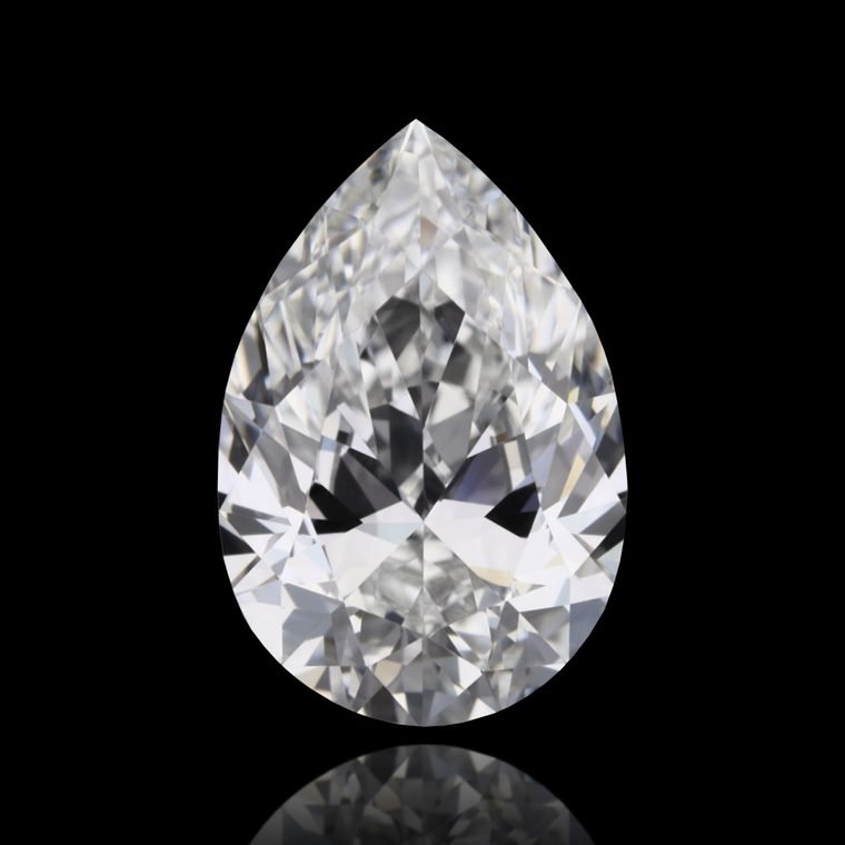 Pear 0.50ct E VVS1