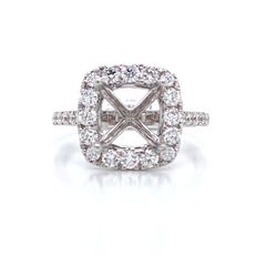 Halo Diamond Semi Mount