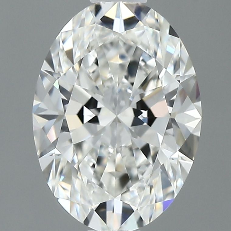 Oval 0.81ct F IF