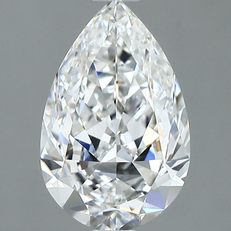 Pear 1.21ct F VVS2