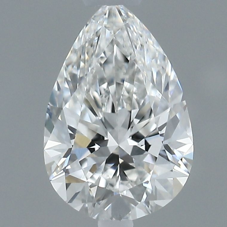 Pear 0.51ct F VVS2