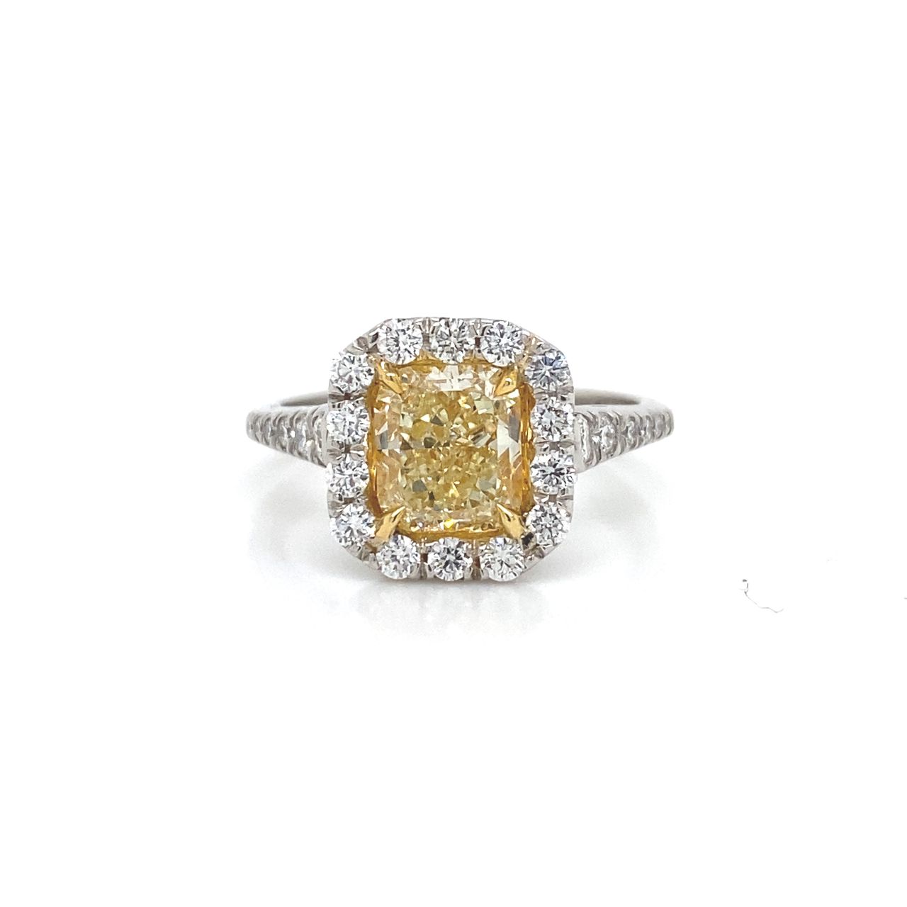 Fancy Yellow Diamond Ring