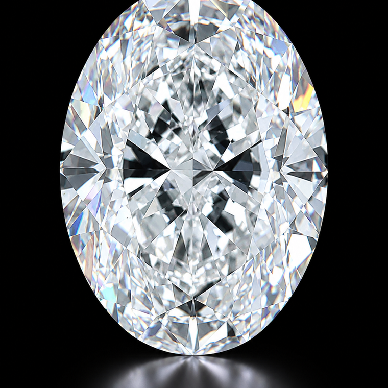 Oval 2.01ct D VS2