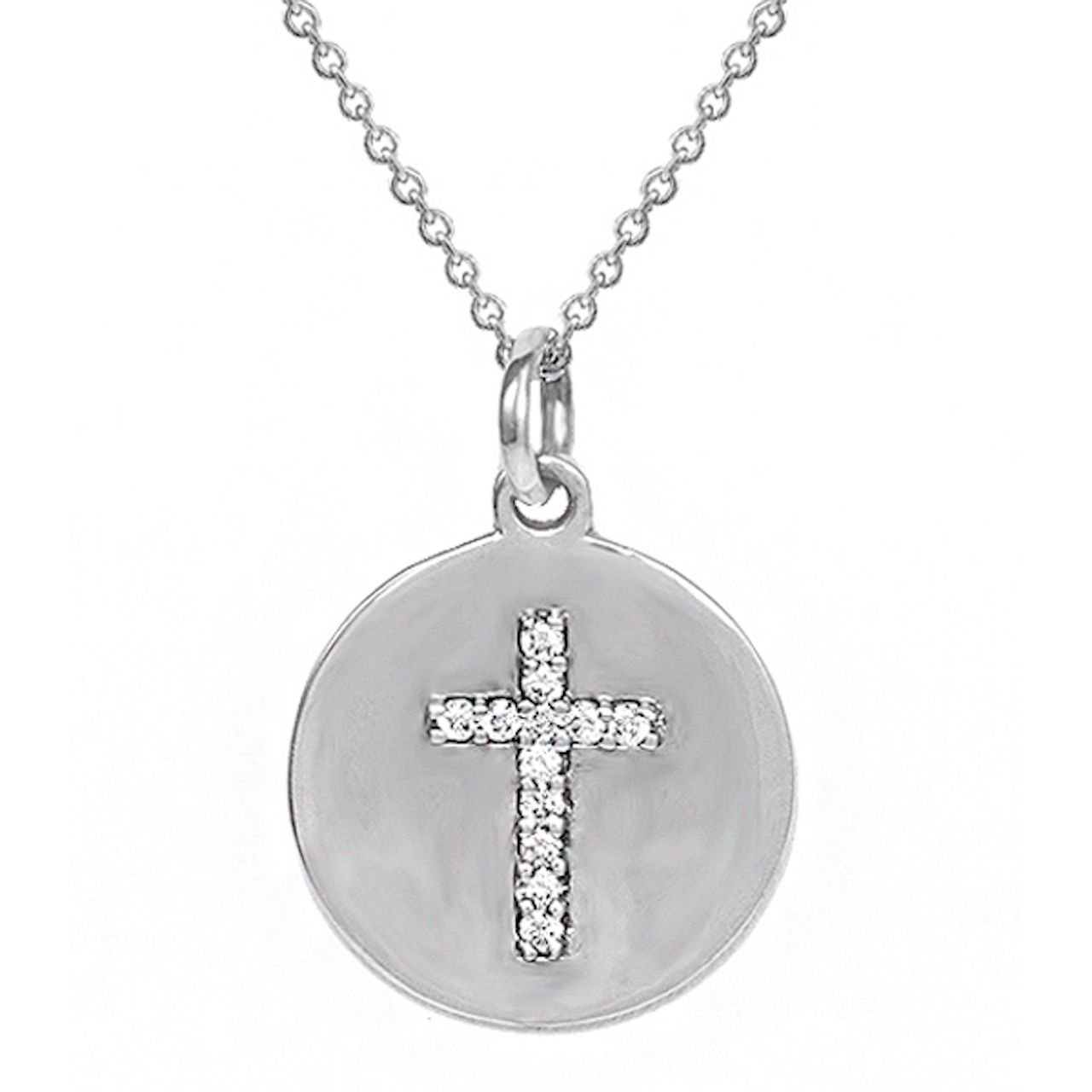 Diamond Cross Pendant