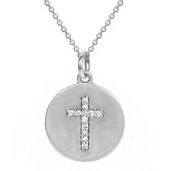 Diamond Cross Pendant