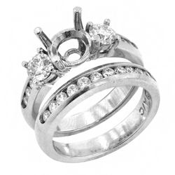 Diamond Semi-Mount Ring Set