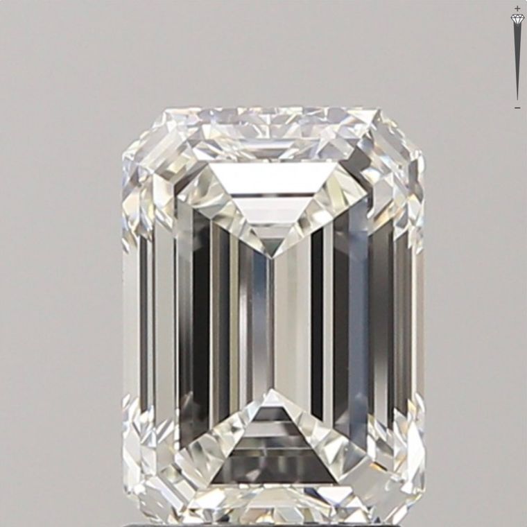 Emerald 2.20ct H VVS2