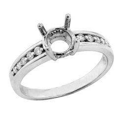 Diamond Semi-Mount Ring