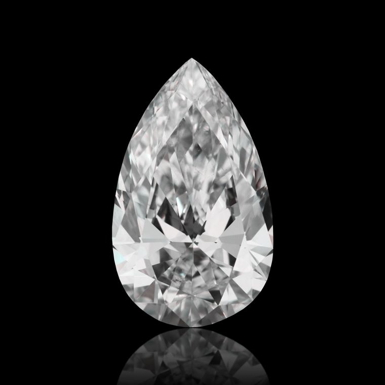 Pear 0.70ct F SI1