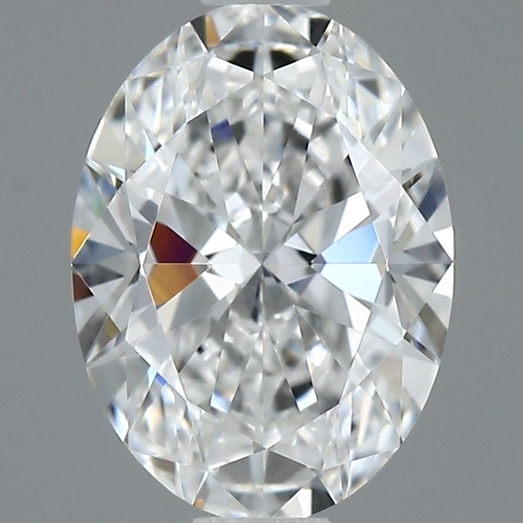 Oval 0.80ct D VS1