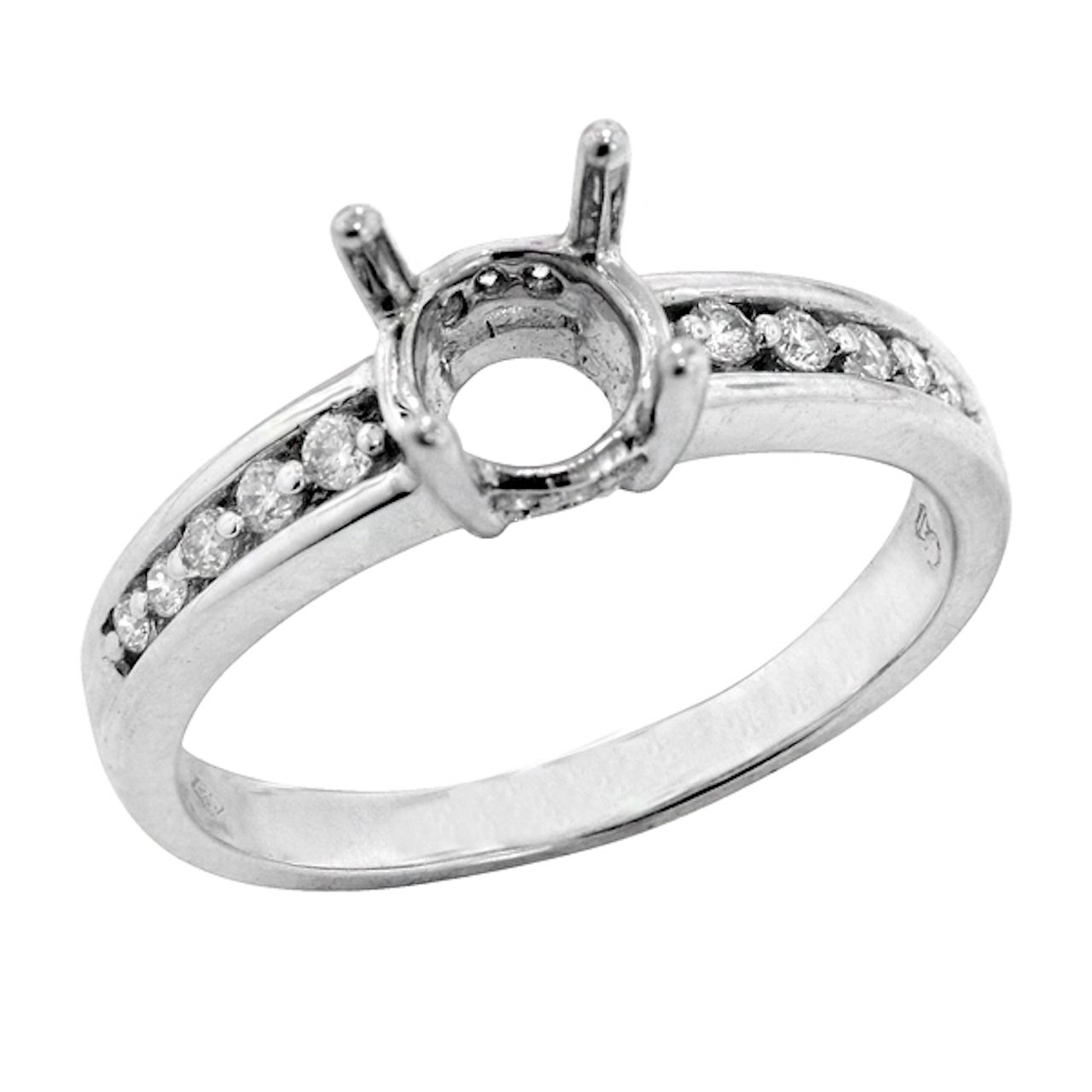 Diamond Semi-Mount Ring
