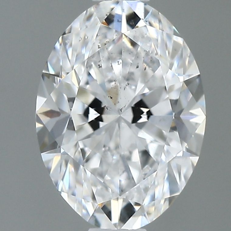 Oval 0.81ct D SI1
