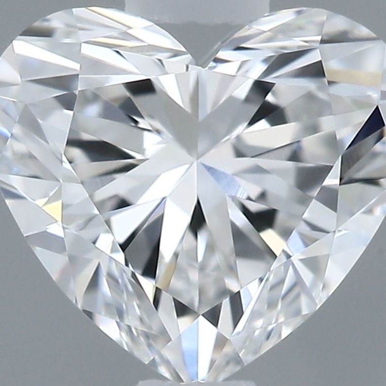 Heart 0.55ct D VVS2