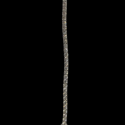 18K WG TENNIS BRACELET, 18.18 CTS