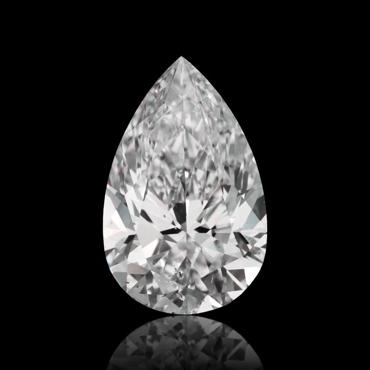 Pear 0.71ct D SI2