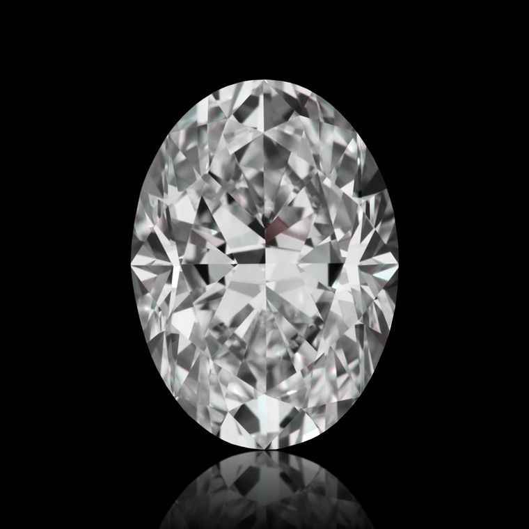 Oval 1.01ct H VVS2