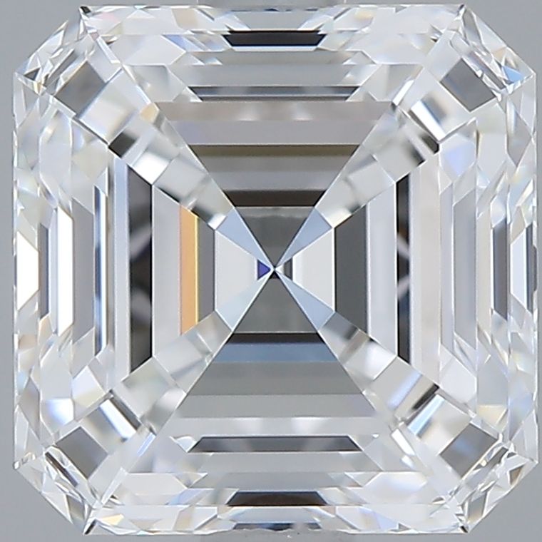 Asscher 2.01ct F VVS1